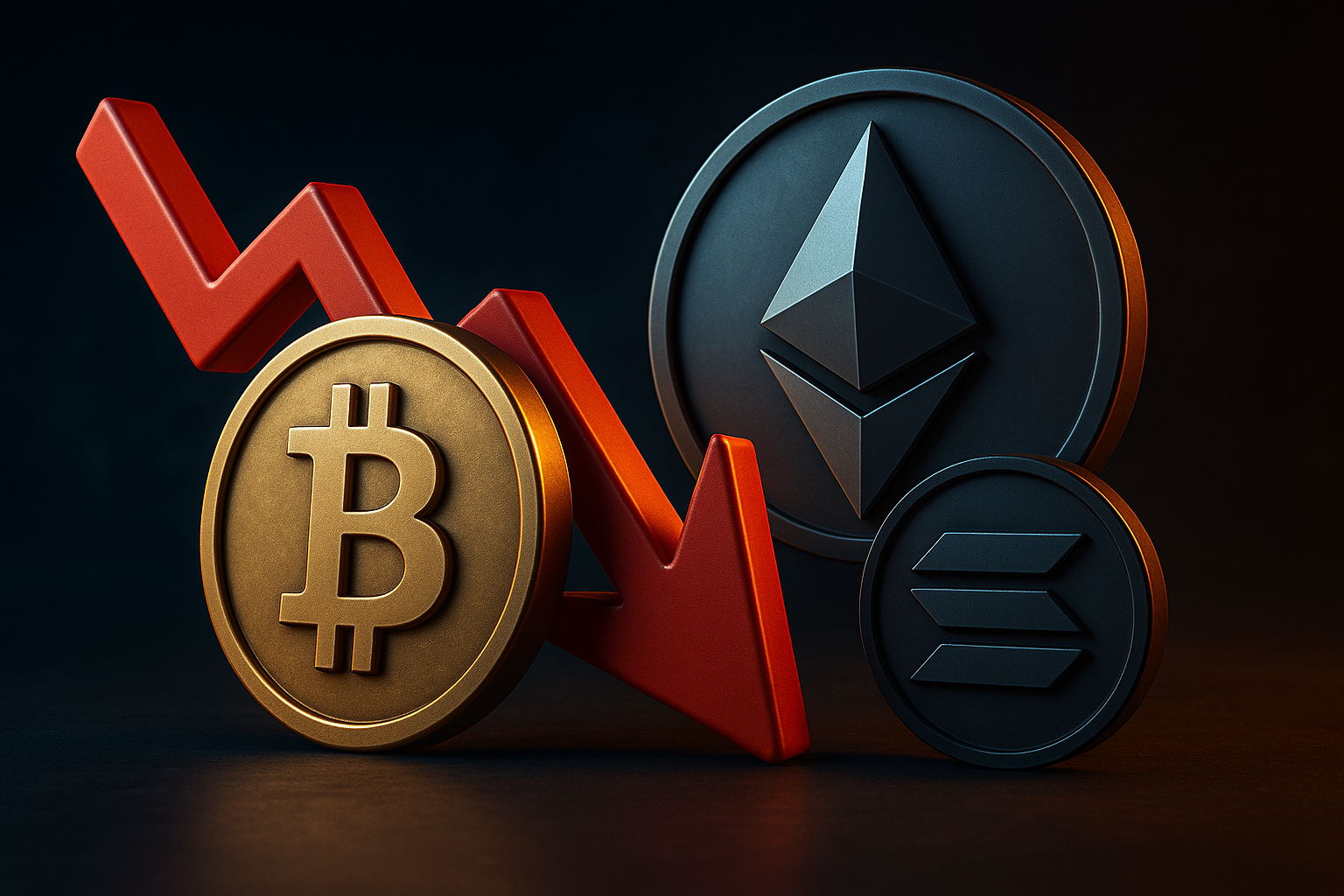 Kryptowährungen unter Druck: Die aktuelle Marktlage im Detail