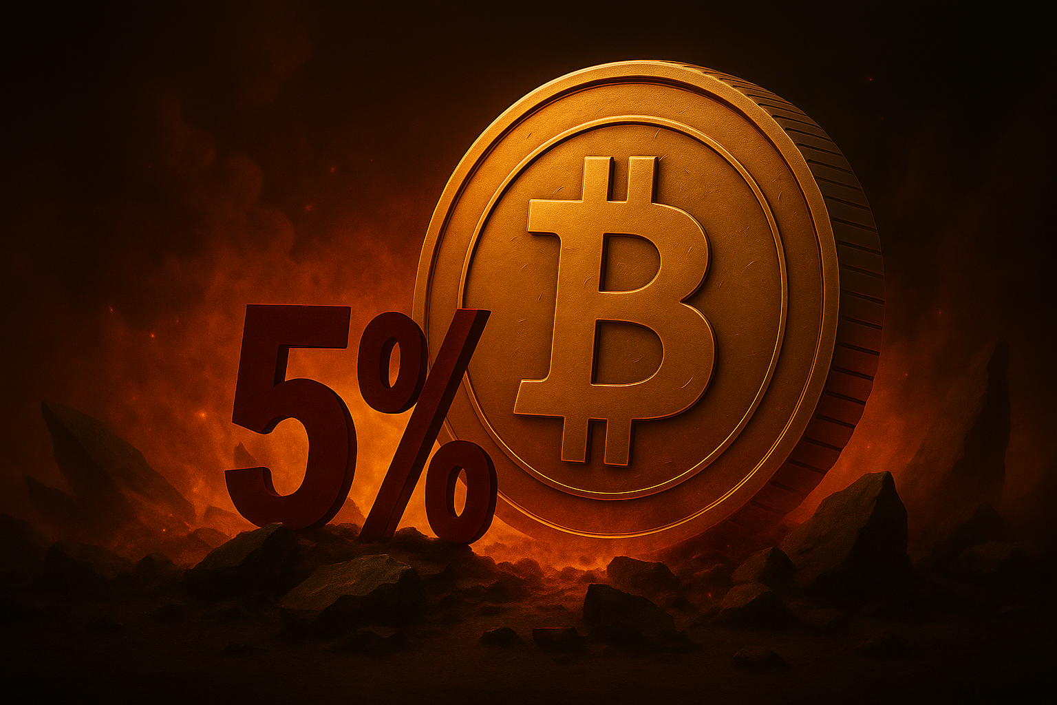 Bitcoin-Schock: Nur noch 5 Prozent übrig