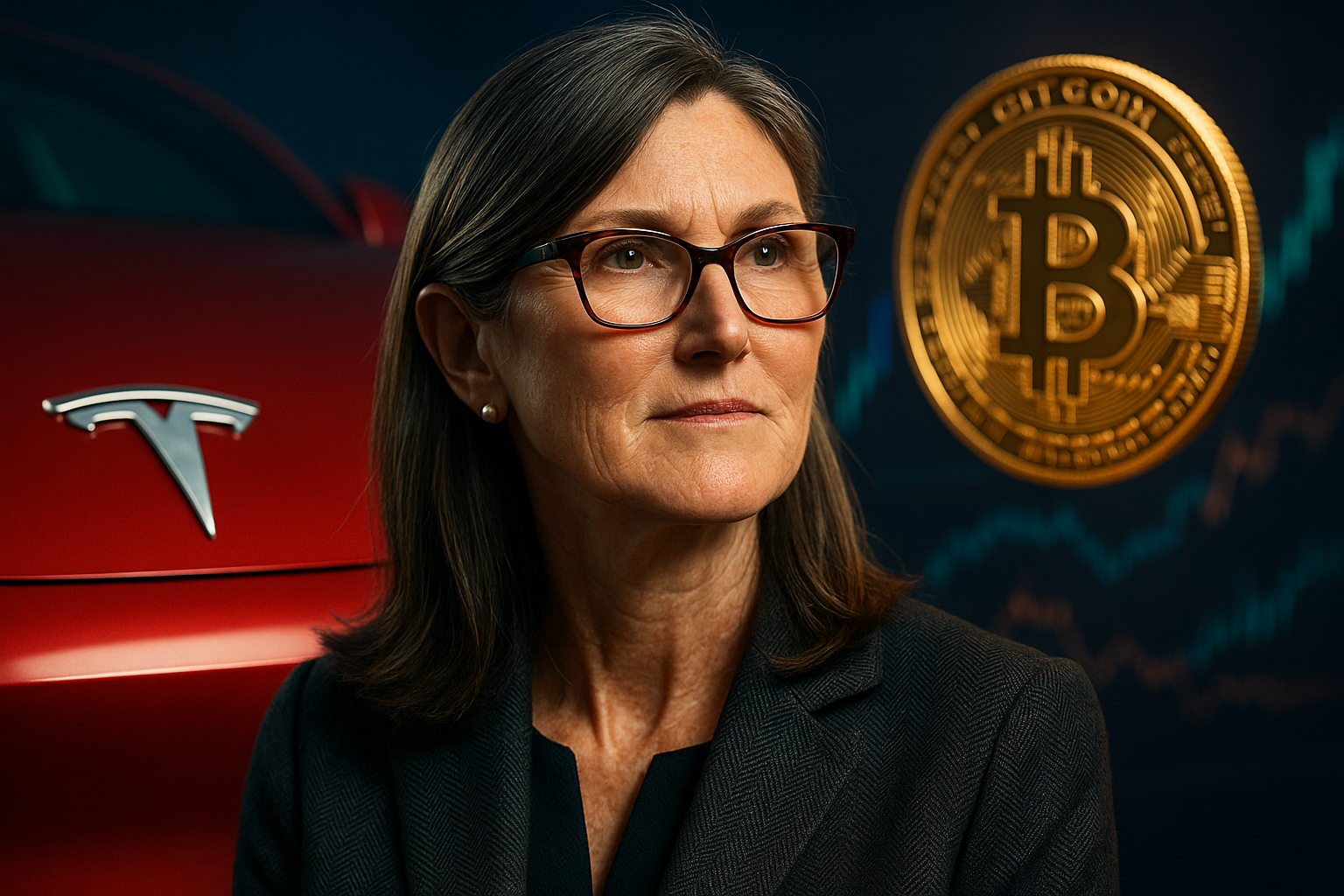 Cathie Wood reduziert Tesla – warum Krypto wieder in den Fokus rückt