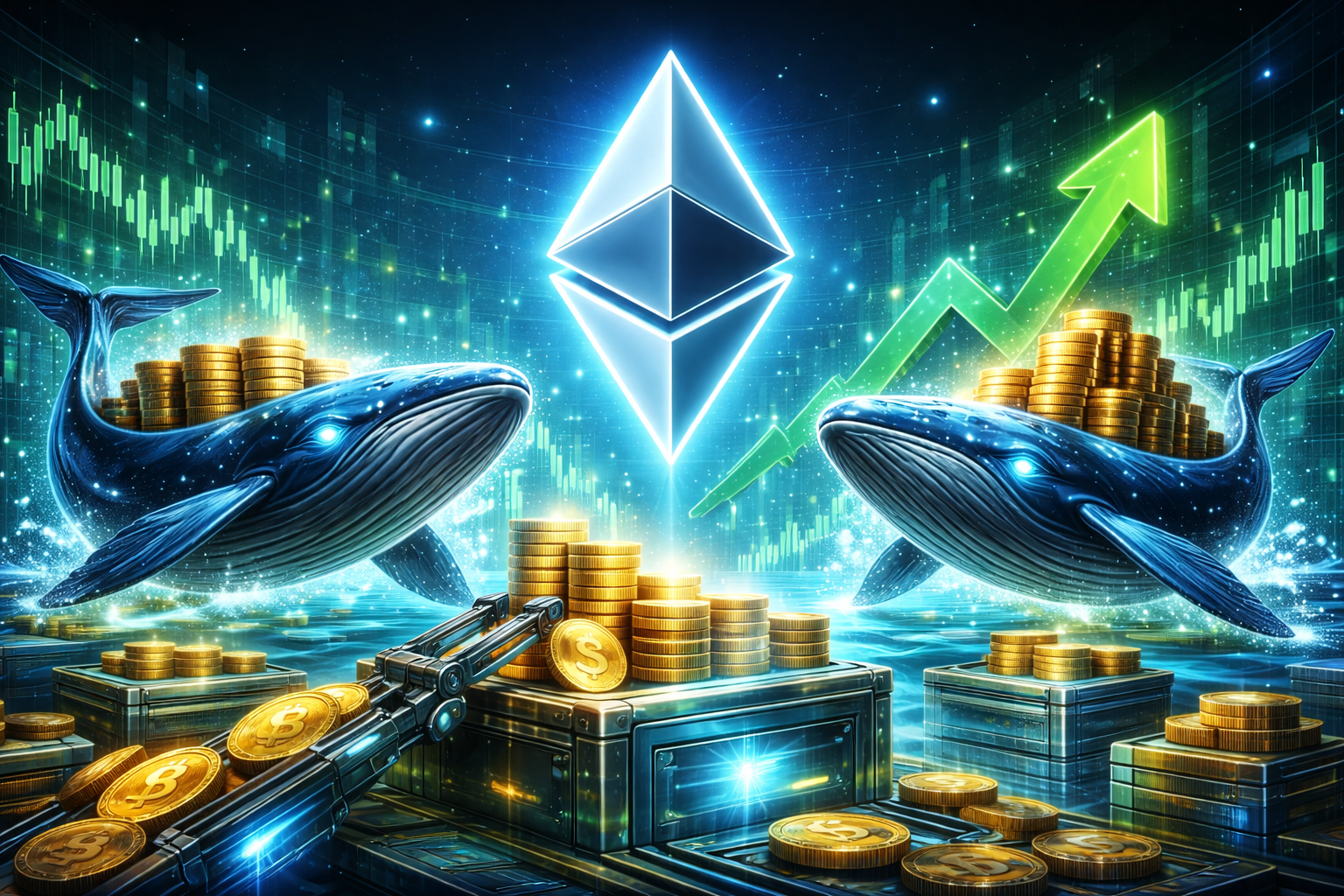 Ethereum im Fokus: Warum Großanleger auf eine baldige Trendwende setzen