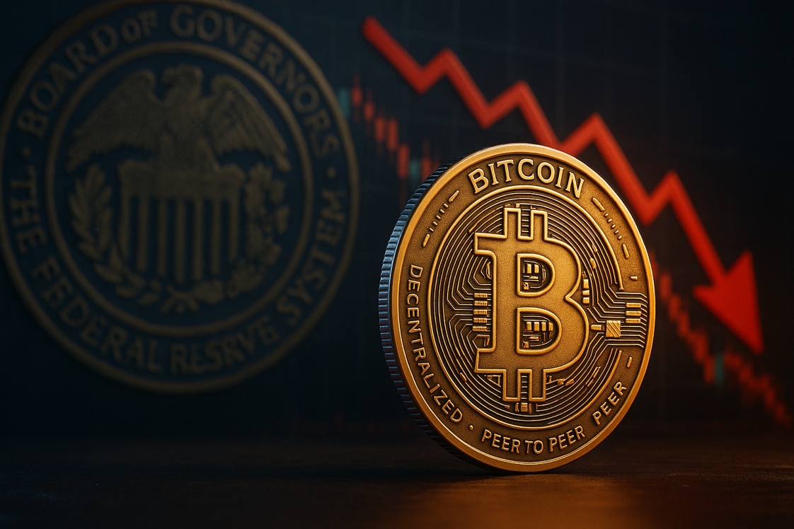 Bitcoin vor der Zinsentscheidung: Kommt der nächste Druckimpuls nach unten?