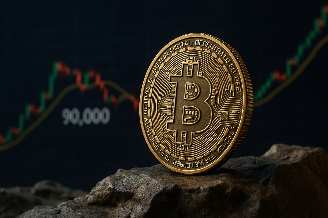 Bitcoin verteidigt die 90.000-Dollar-Zone: Wie lange hält die Schlüsselunterstützung?