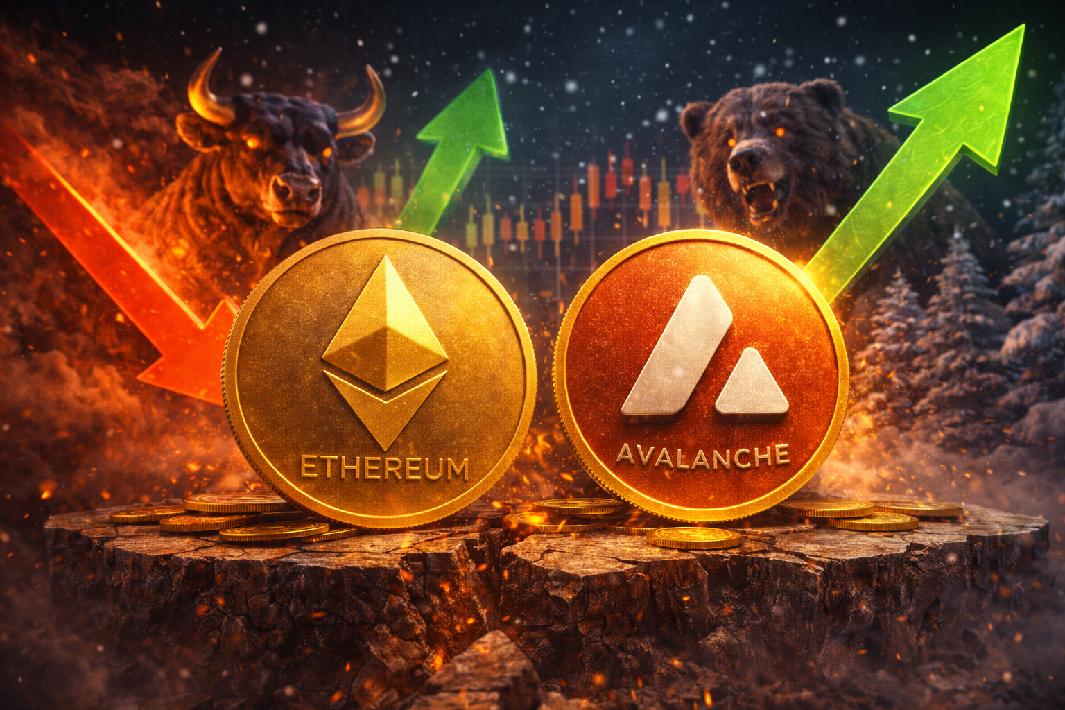 ETH und AVAX im Dezember im Fokus: Welche Szenarien jetzt diskutiert werden