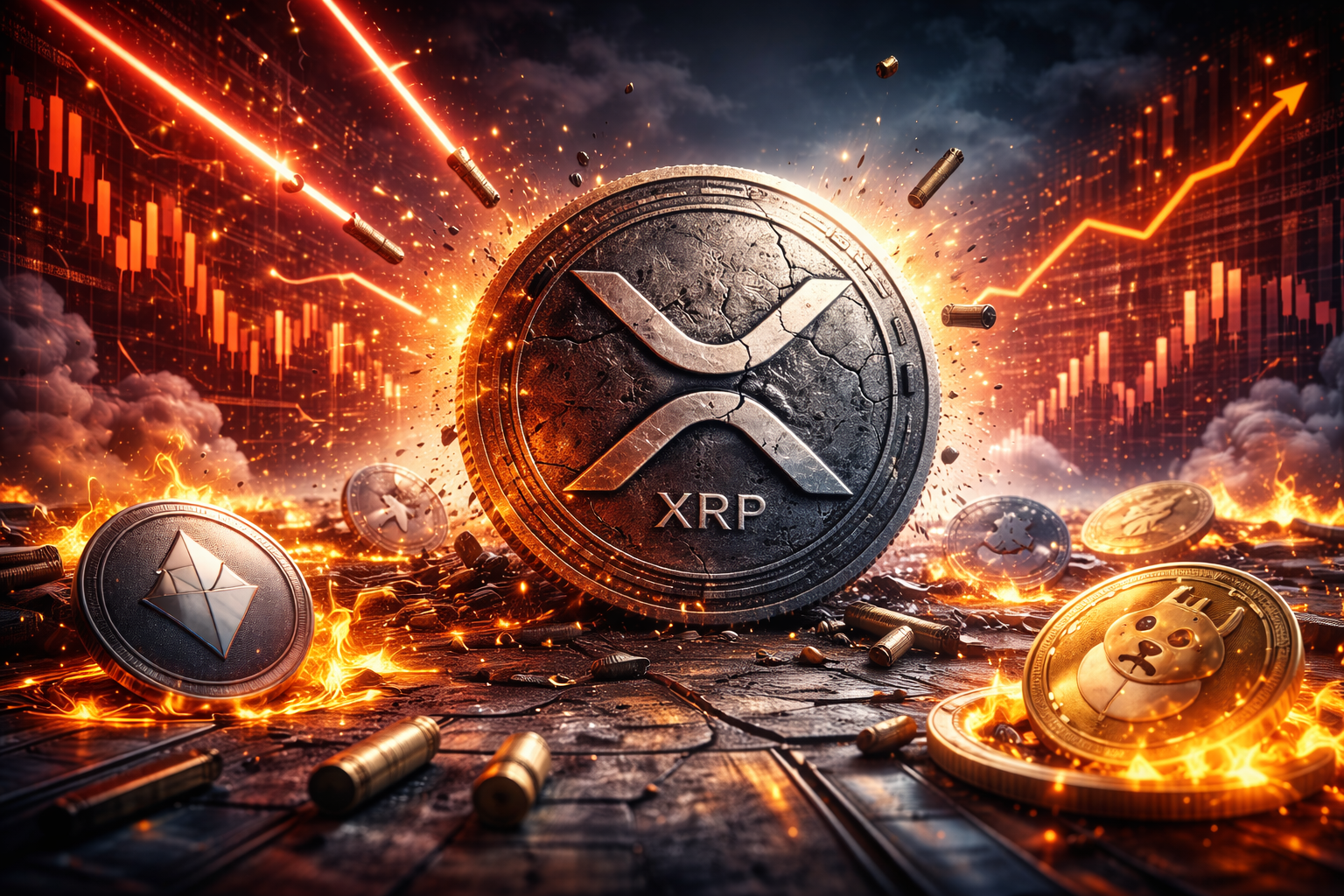 XRP im Kreuzfeuer: Warum Altcoins verlieren und der Markt trotzdem nicht dreht