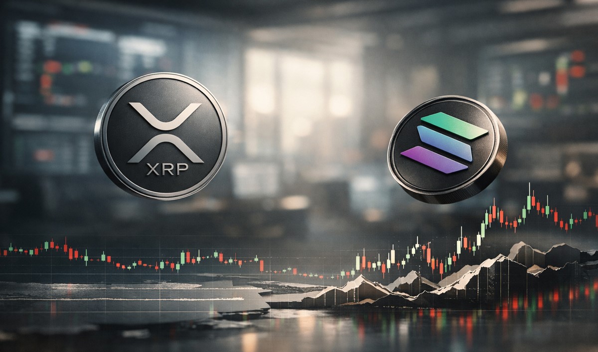 XRP, Solana und wichtige Altcoins handeln zur Mittagszeit uneinheitlich am Kryptomarkt