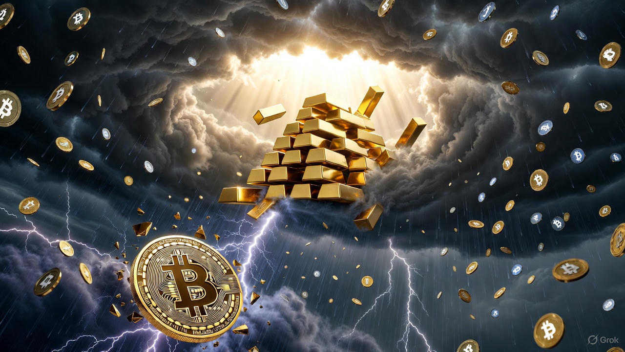 Gold auf Allzeithoch: Warnsignal für Bitcoin und Risiko-Assets