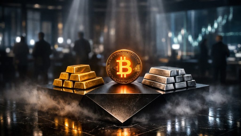 Gold, Silber, Bitcoin: Wall Streets neuer Anti-Inflationskorb ist live, und der Markt riecht das nächste große Narrativ