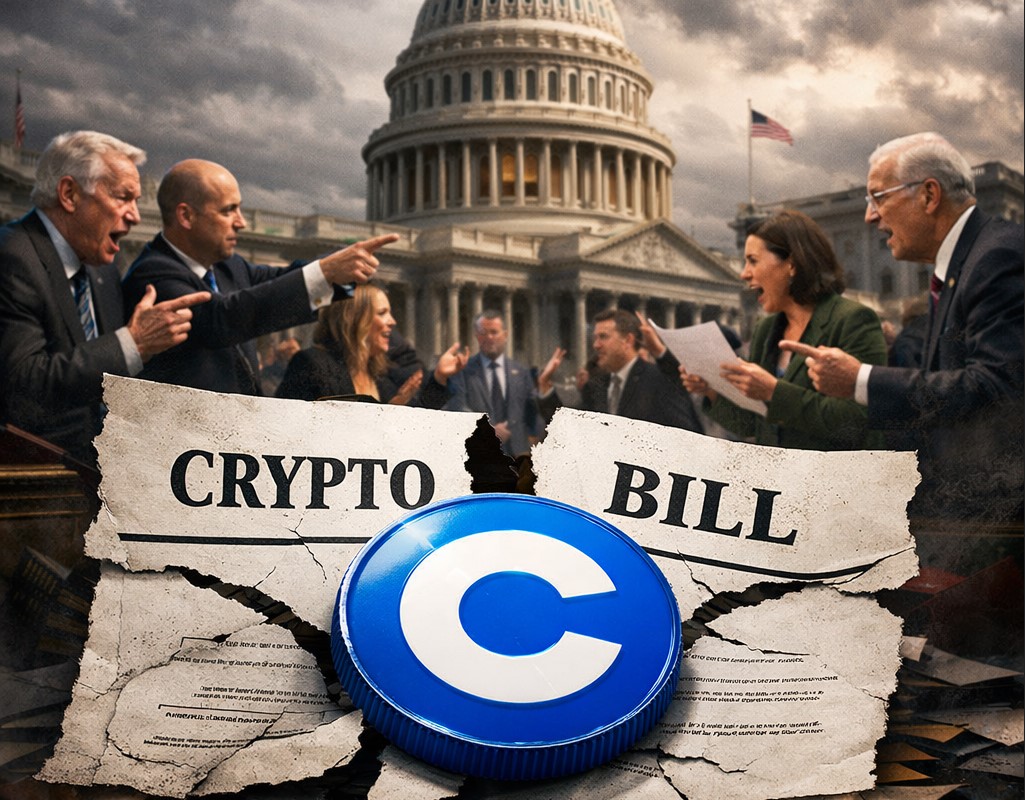 Krypto Analyst: Coinbase zieht die Reißleine, dieser Deal könnte Krypto politisch zurückwerfen