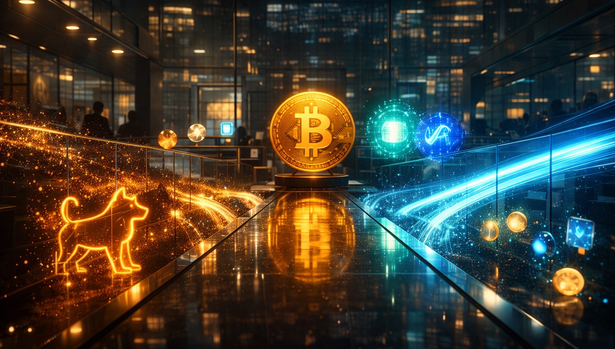 Welche Krypto Kaufen? Wall Street rotiert, Solana & XRP profitieren, Bitcoin Hyper und Maxi Doge als Upside-Play