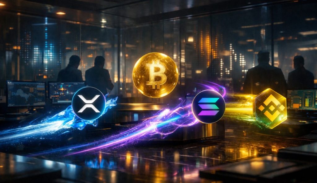Altcoins überholen Bitcoin: XRP, SOL und BNB starten eine Catch-up-Rallye