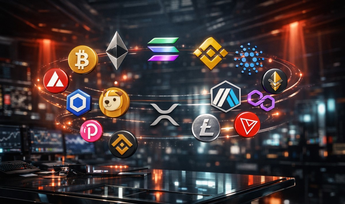 Mittags-Rote Zahlen: XRP blutet stärker als SOL, während sich die Risikostimmung abkühlt