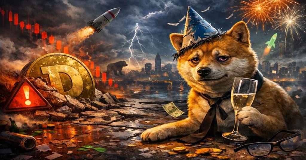 Dogecoins Start ins Jahr 2026 ist hässlich, der Markt sendet eine Warnung