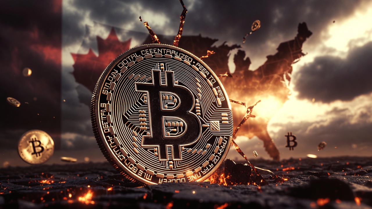Bitcoin unter Druck durch Makro-Risiken: Kanada-Zölle und US-Shutdown belasten den Kurs