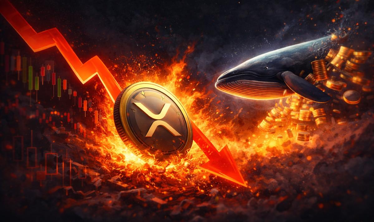 XRP bricht ein, Whale-Verkäufe schocken den Markt