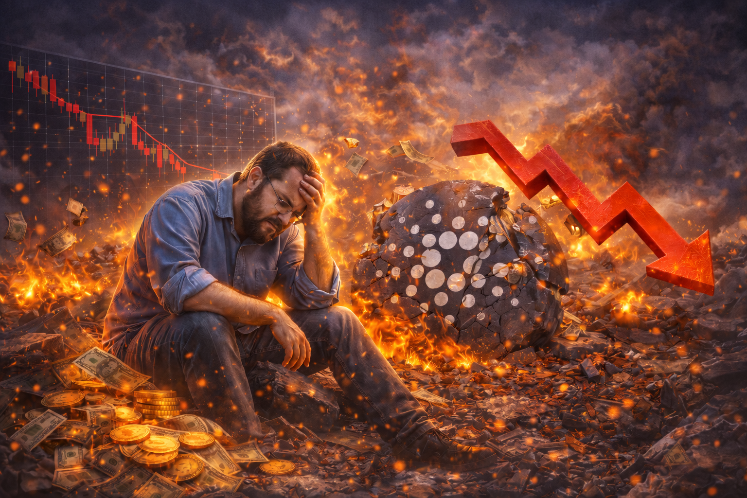 Cardano-Gründer Hoskinson verliert über 3 Milliarden Dollar im Krypto-Crash