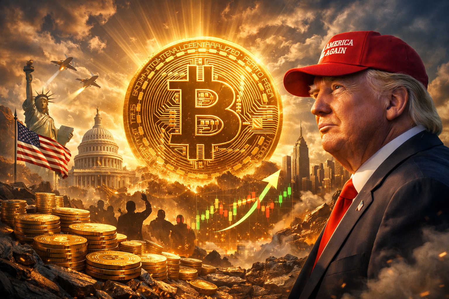 Bitcoin-Hoffnung: US-Anleger kehren zurück – kauft auch Trump?