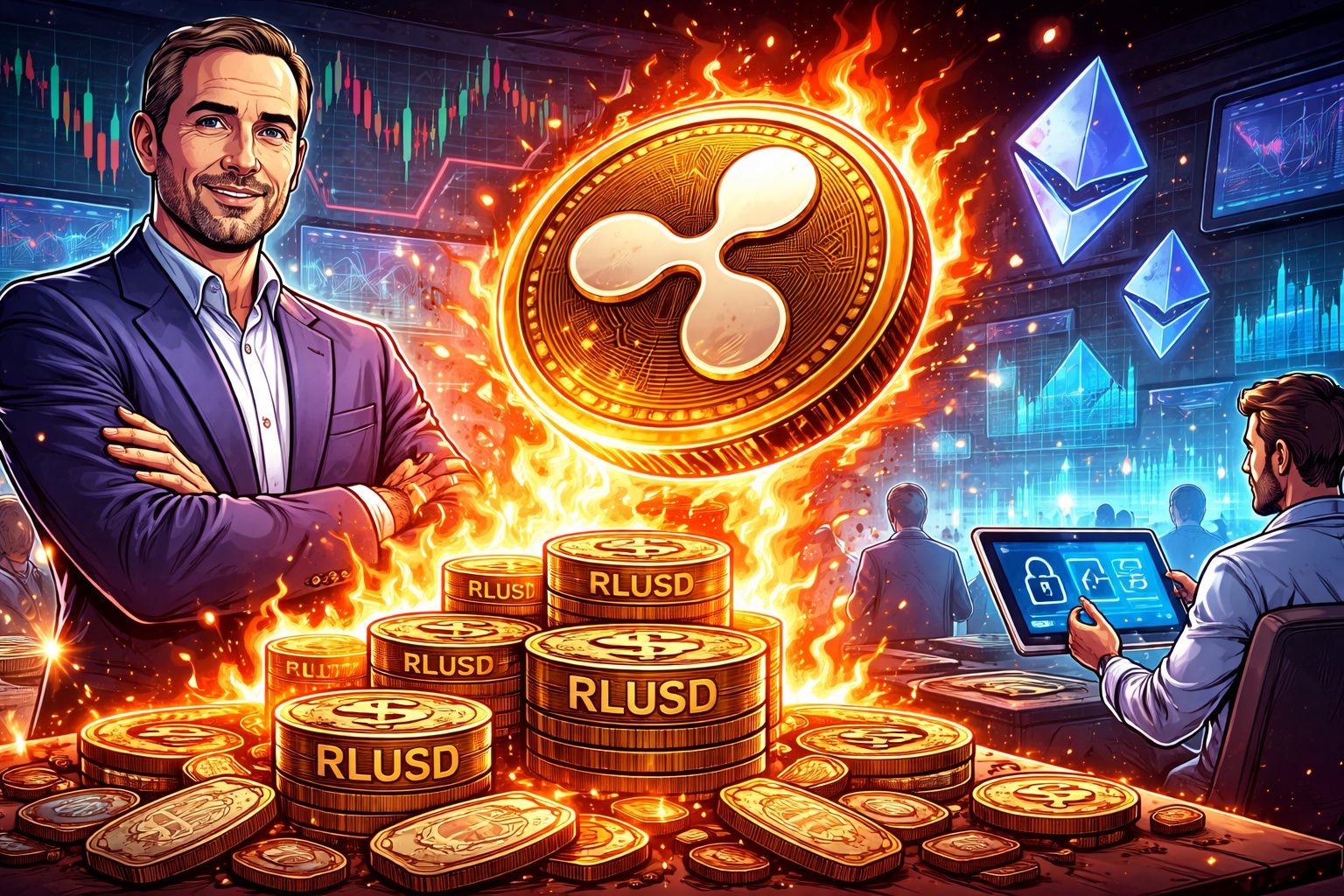 Ripple zündet nächste Stufe: RLUSD-Burn, DeFi-Strategie und Stablecoin-Offensive