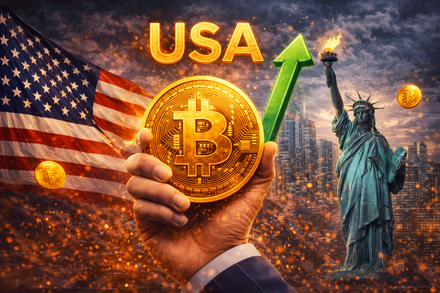 USA halten an Bitcoin fest: Bullisches Signal ohne Marktintervention